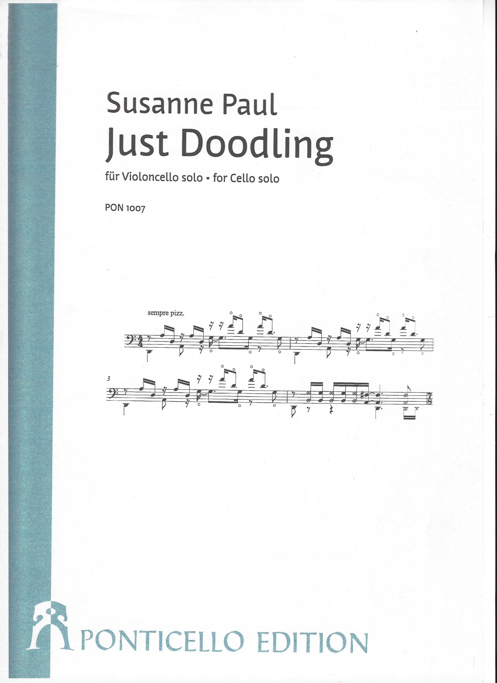 Susanne Paul - Just Doodling - Titelblatt